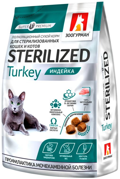Корм для стерилизованных кошек