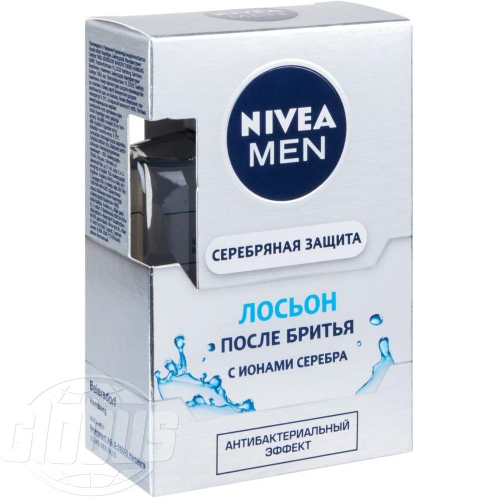 Бальзам после бритья nivea for men серебряная защита