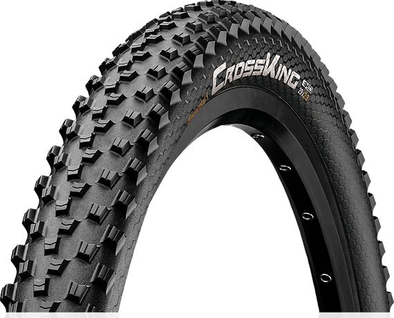 ПокрышкаContinentalCrossKing27.5x2.20(55-584)черная,жесткийкорд