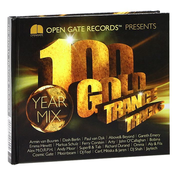 AUDIO CD 100 Gold Trance Tracks