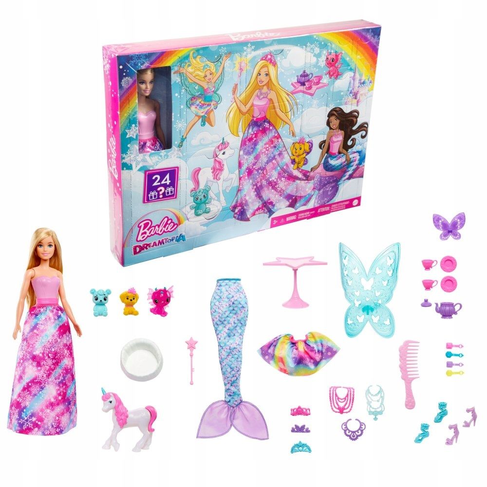 Calendar barbie sale