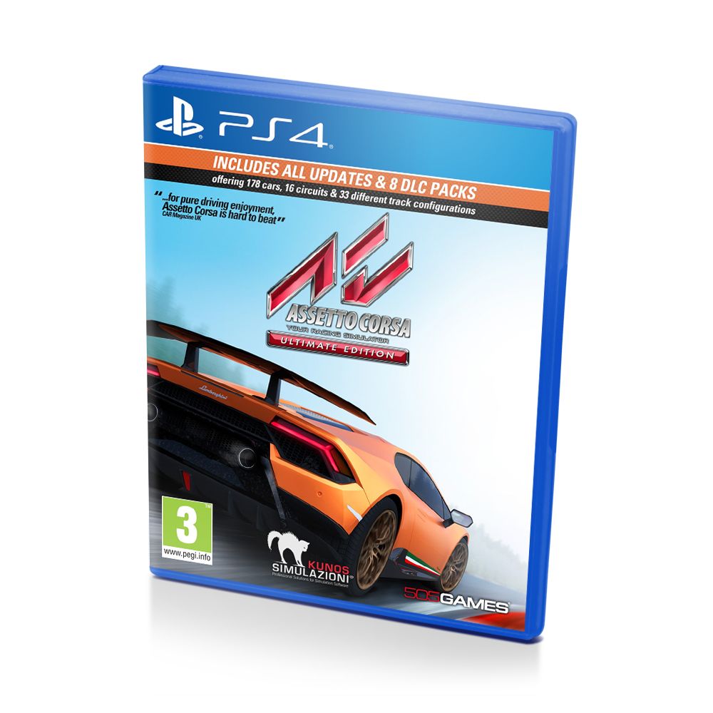 Игра Assetto Corsa Ultimate Edition (PlayStation 5, PlayStation 4, Русские  субтитры) купить по низкой цене с доставкой в интернет-магазине OZON  (747167226)