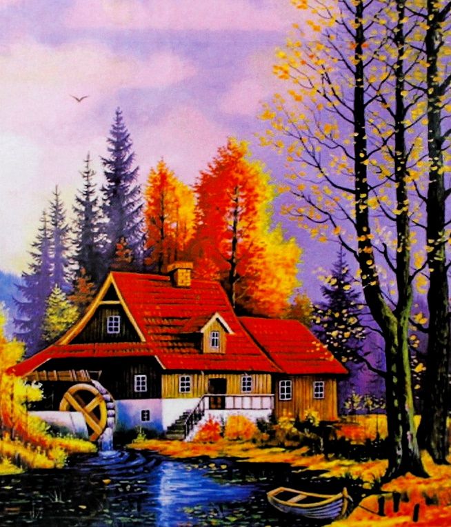 Рисунок природа дома