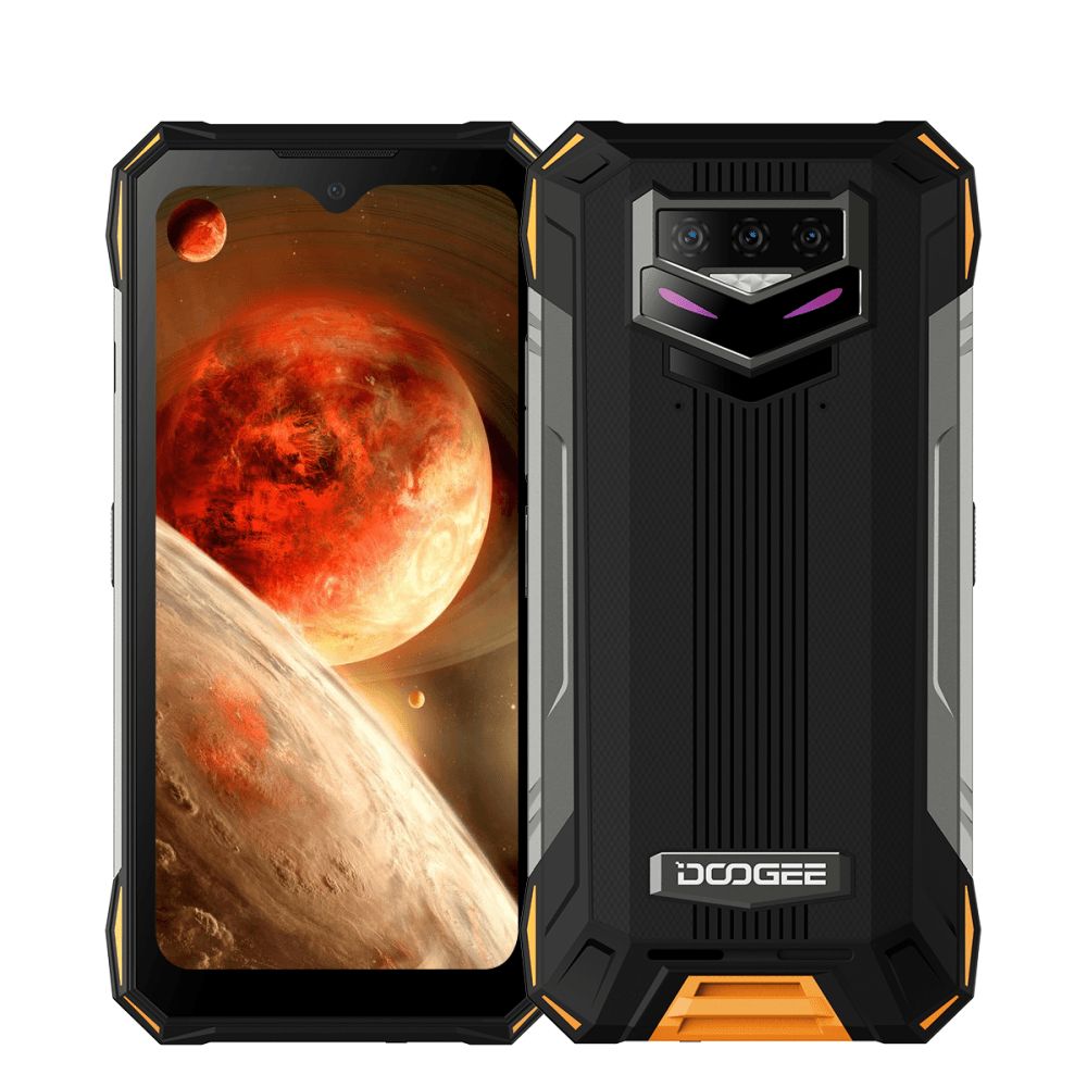 DoogeeСмартфонS89Pro8/256ГБ,черный,оранжевый