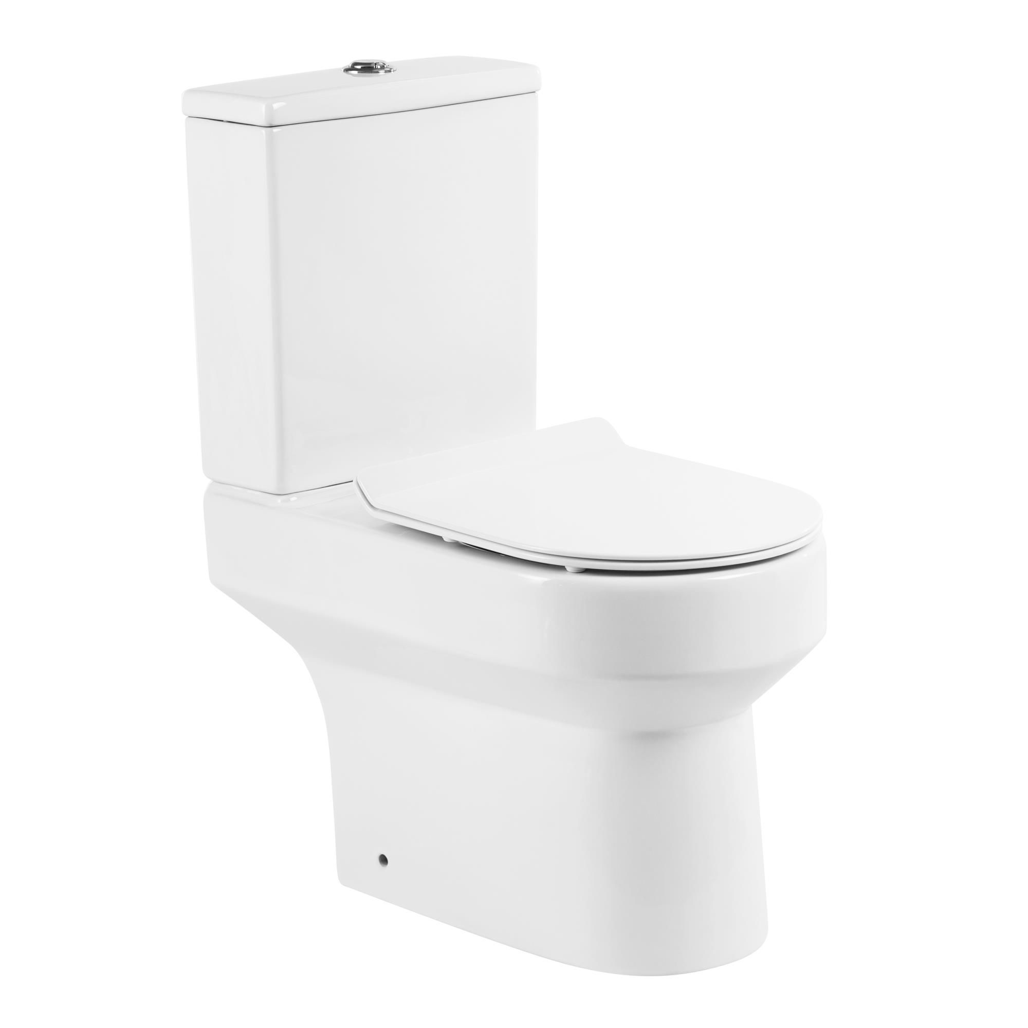 Унитаз-компакт безободковый BelBagno NORMA BB339CPR/BB2111SC