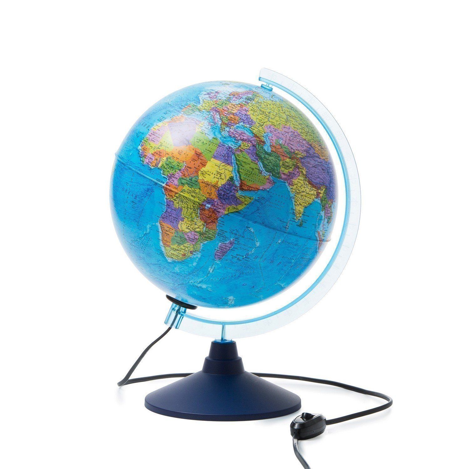 Глобус политический 250 мм День и Ночь с очками виртуальной реальности -купить с доставкой по выгодным ценам в интернет-магазине OZON (823295061)