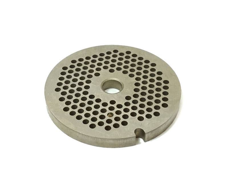 Решетка№1паштетнаядлямясорубкиWestWG103W(Д-53/8мм,раб.отв.3мм,сталь)