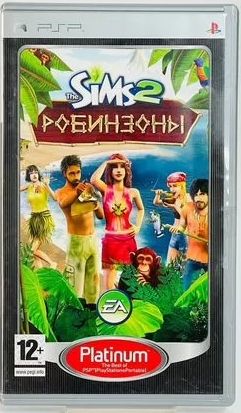 Игра The Sims 2 Робинзоны (PlayStation Portable (PSP), Английская версия)