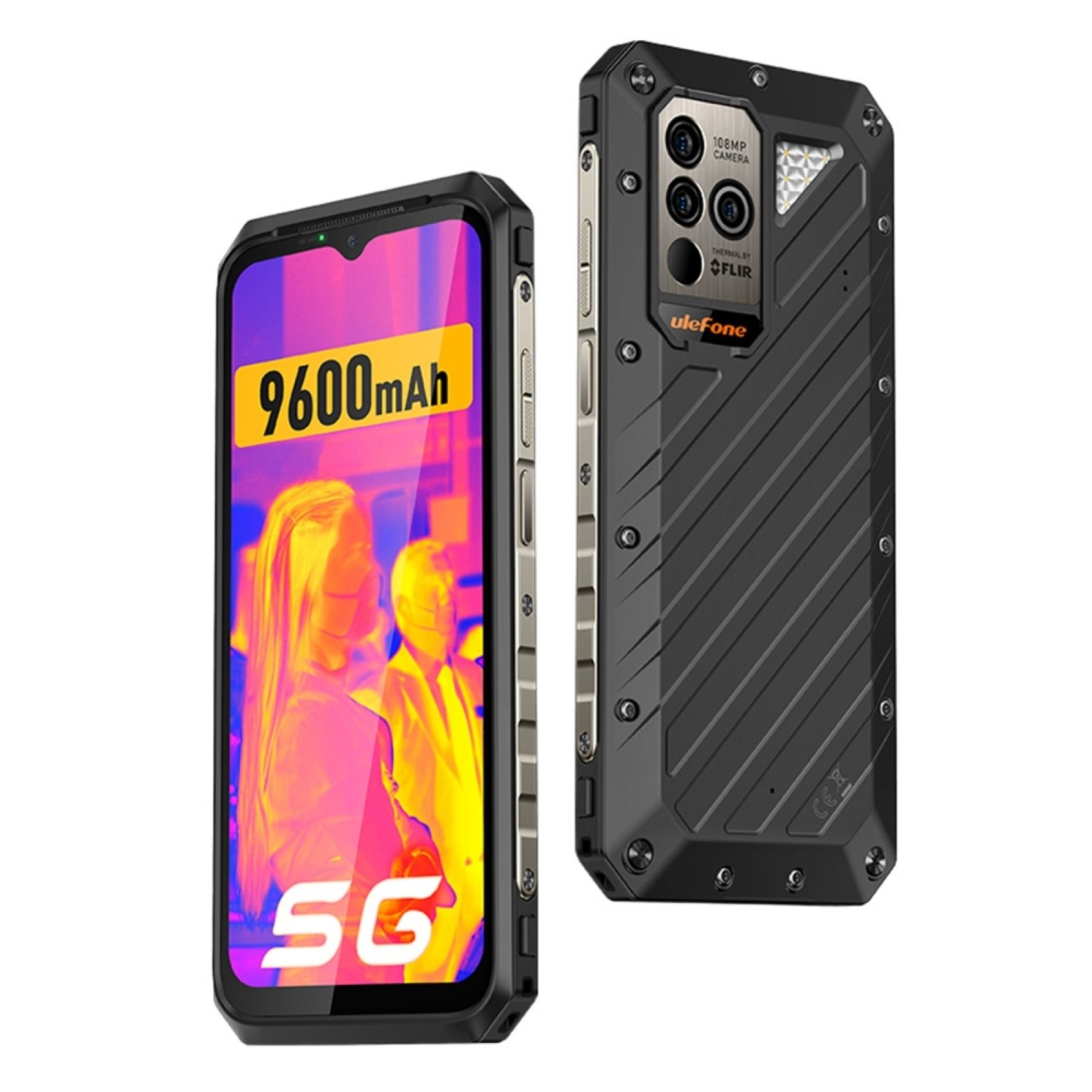 ULEFONE Смартфон Power Armor 18T 12/256 ГБ, черный