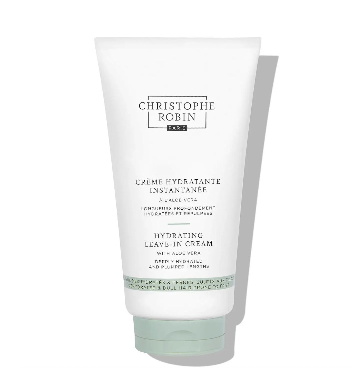 Christophe Robin Несмываемый крем с алоэ вера HYDRATING LEAVE-IN CREAM WITH ALOE VERA, 150 мл