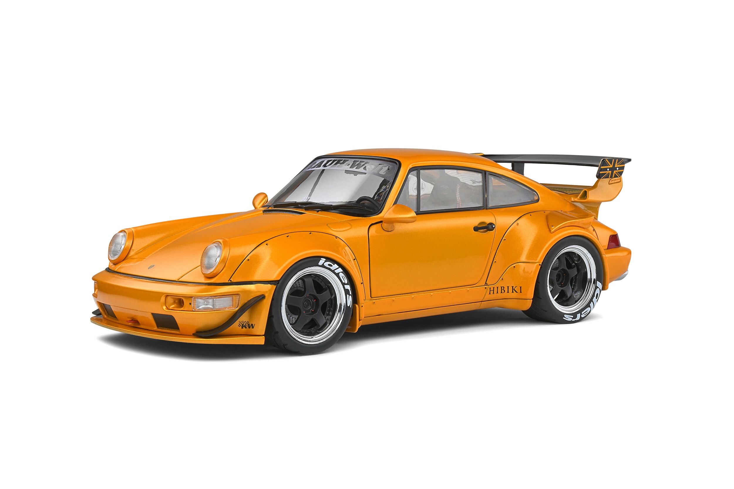 Porsche 964 orange