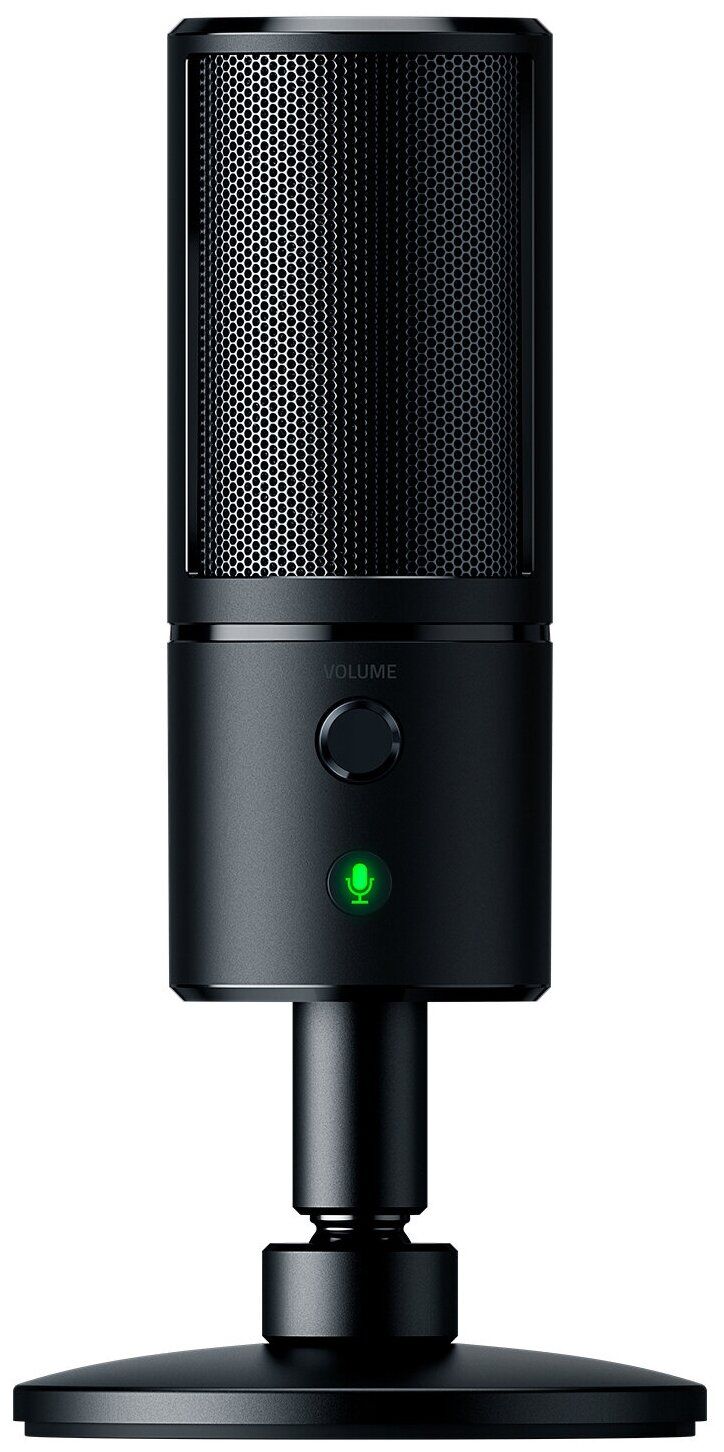 Razer Микрофон игровой (для стриминга) Микрофон Razer Seiren X USB, classic black, черный, черный матовый