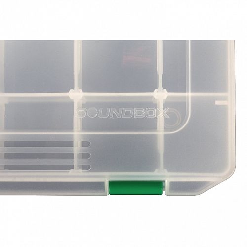 Прозрачная коробочка для рыболовных снастей Fisherbox 250,25х19х04