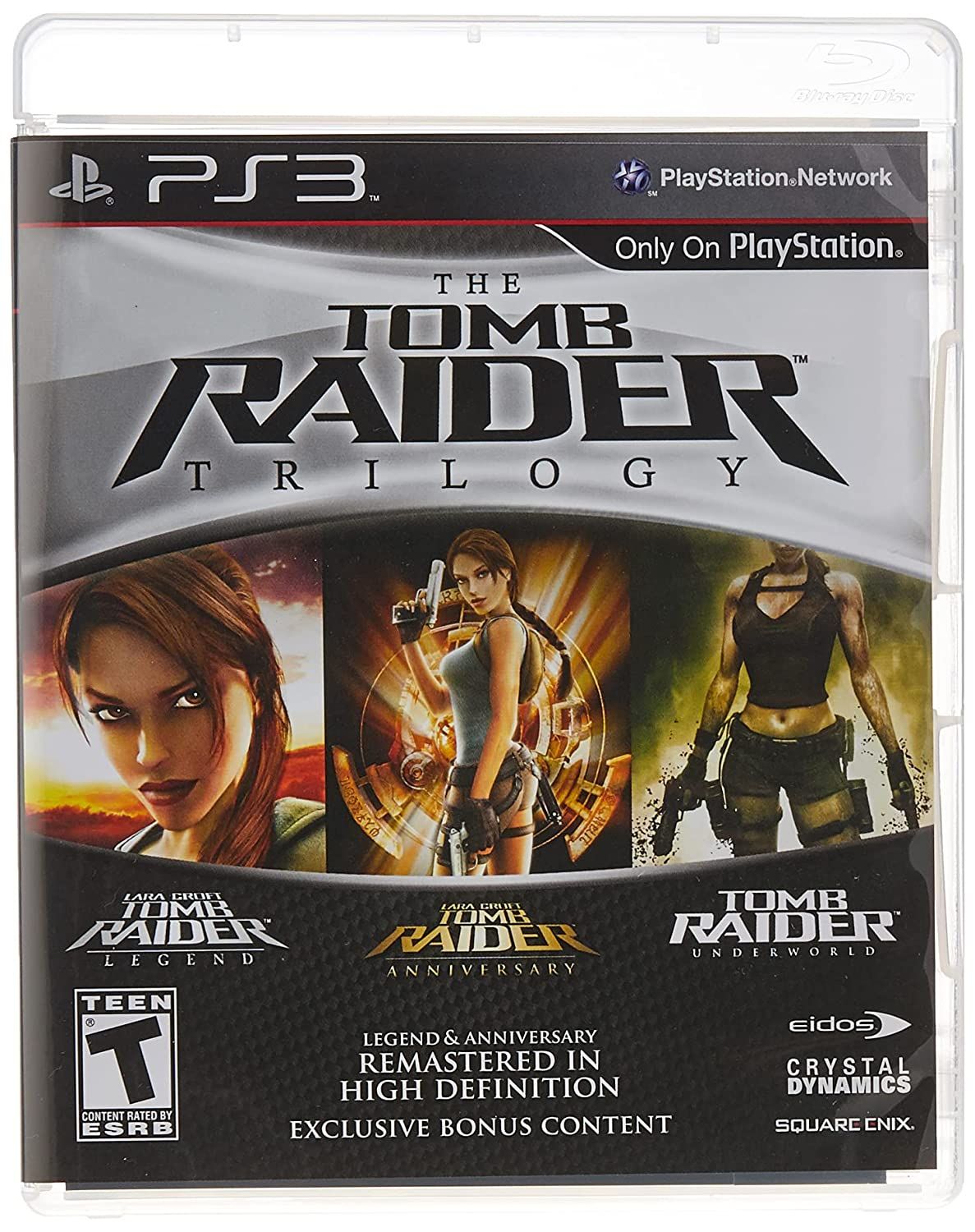 Игра Tomb Raider Trilogy - Classics HD (PlayStation 3, Английская версия)