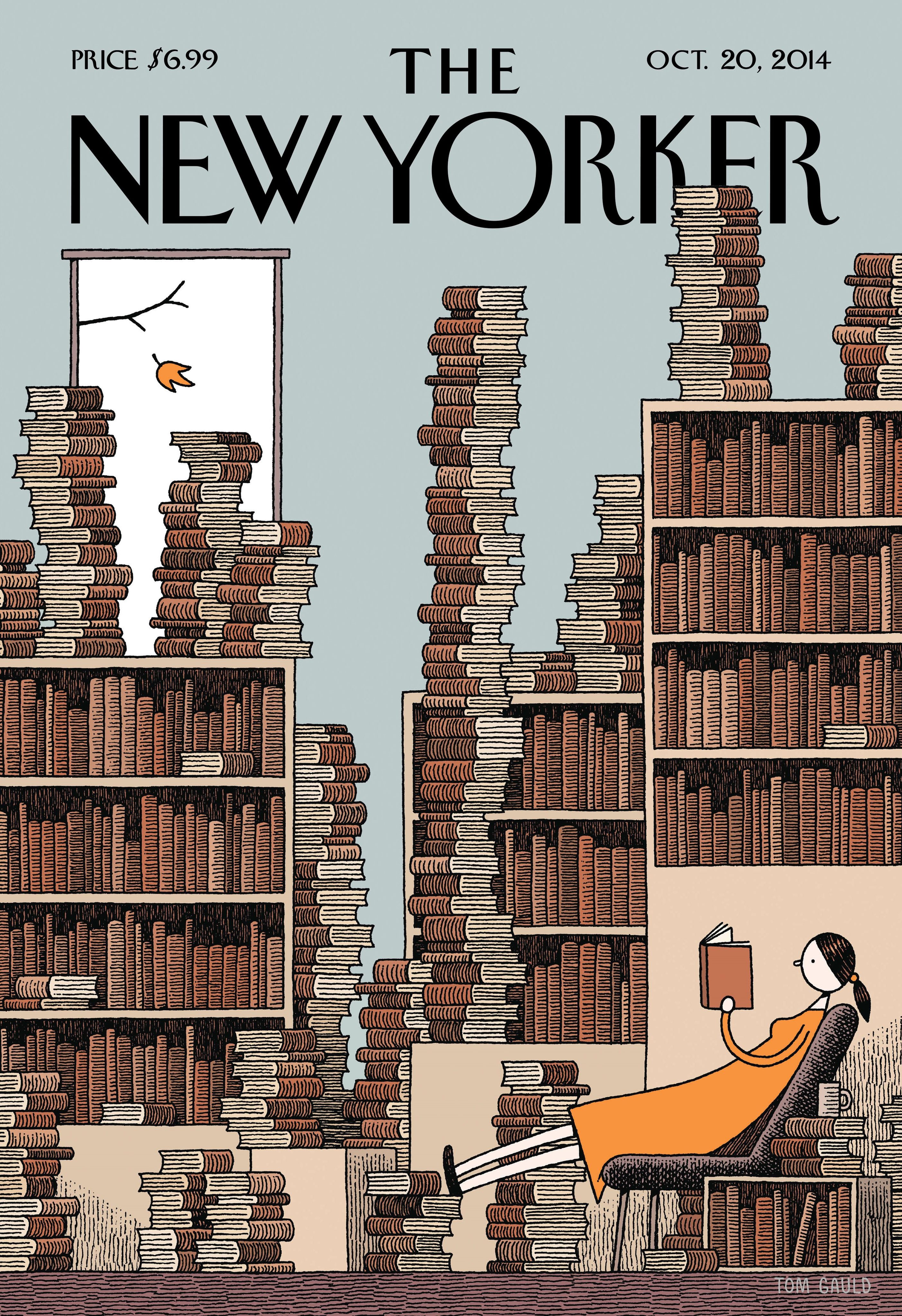 PostersRu Постер "The New Yorker", 80 см х 60 см