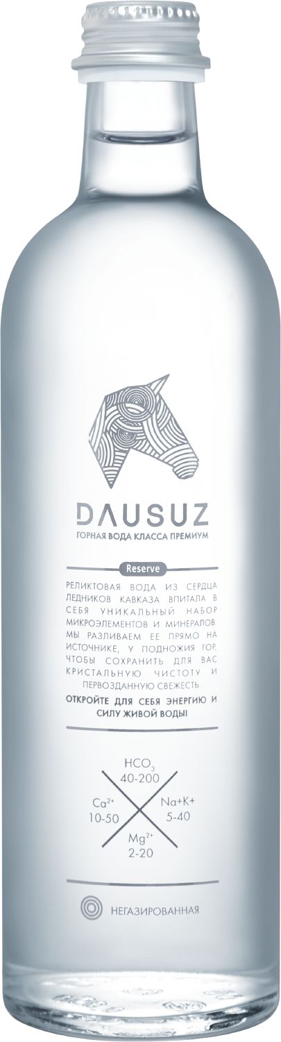 Даусуз Вода Минеральная Газированная 500мл. 12шт