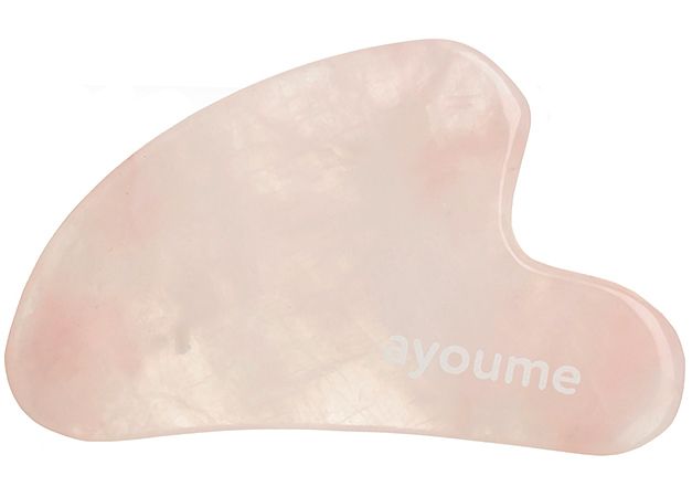 Массажер из розового кварца для массажа гуаша Ayoume Massager Guasha Rose Quartz