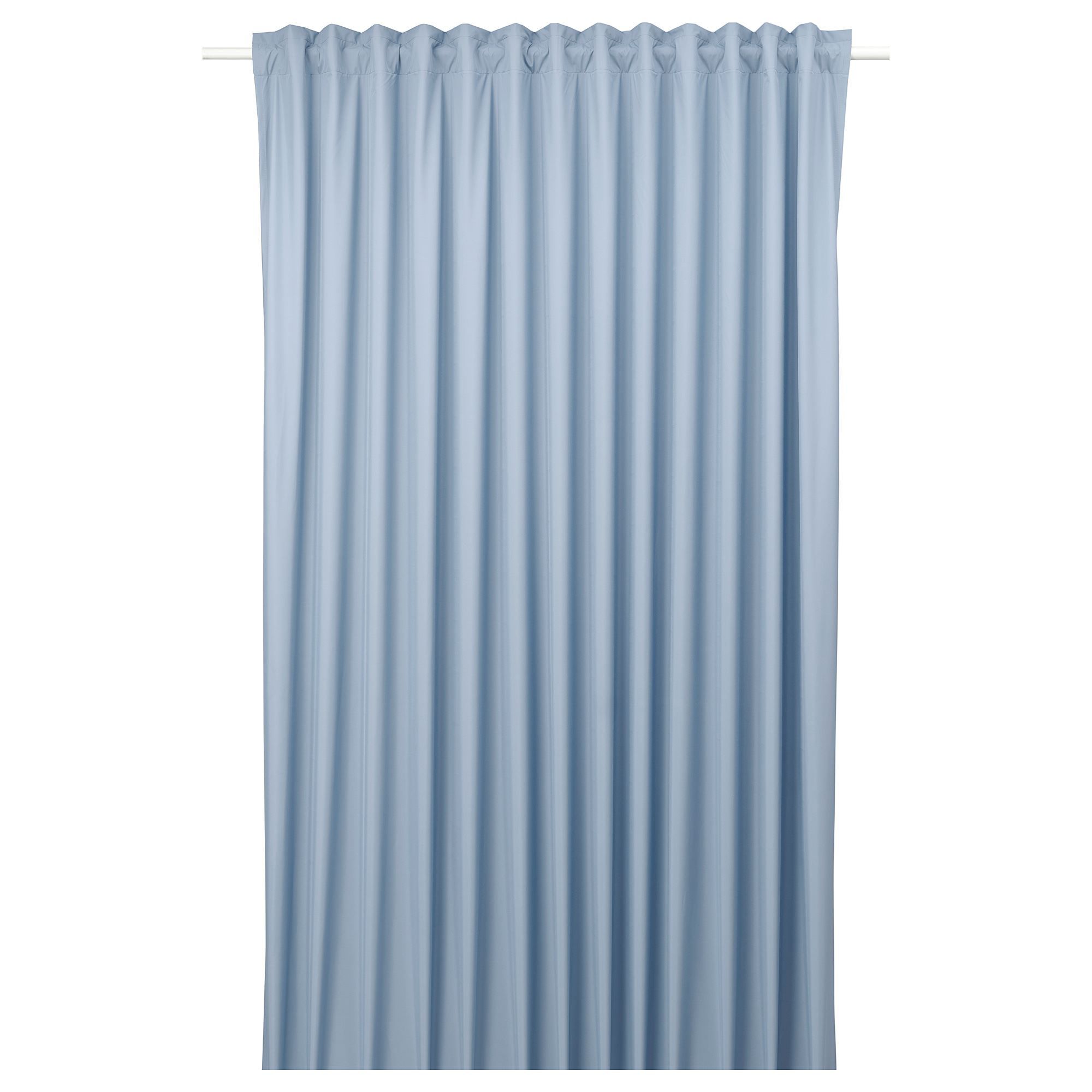 Bengta Бенгта блокирующая свет гардина, 1 шт., светло-серый210x300 см