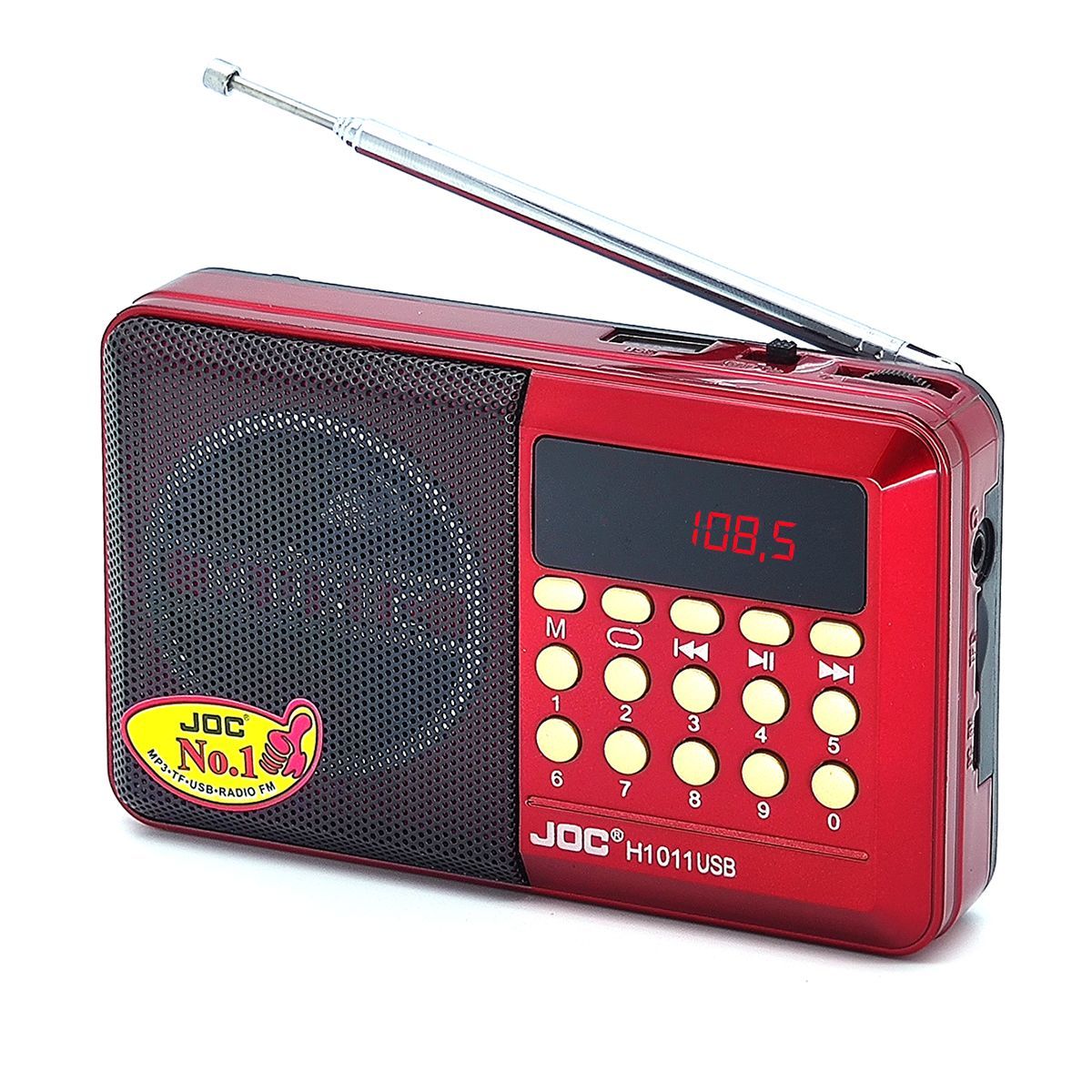 Радиоприемник цифровой JOC H1011ВТ Radio FM, USB, microSD, Bluetooth  (блютус)