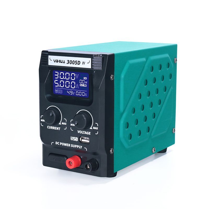 Блок питания лабораторный Yihua YH3005D-IV, 30в, 5а, импульсный, LCD, USB QC2.0 QC3.0