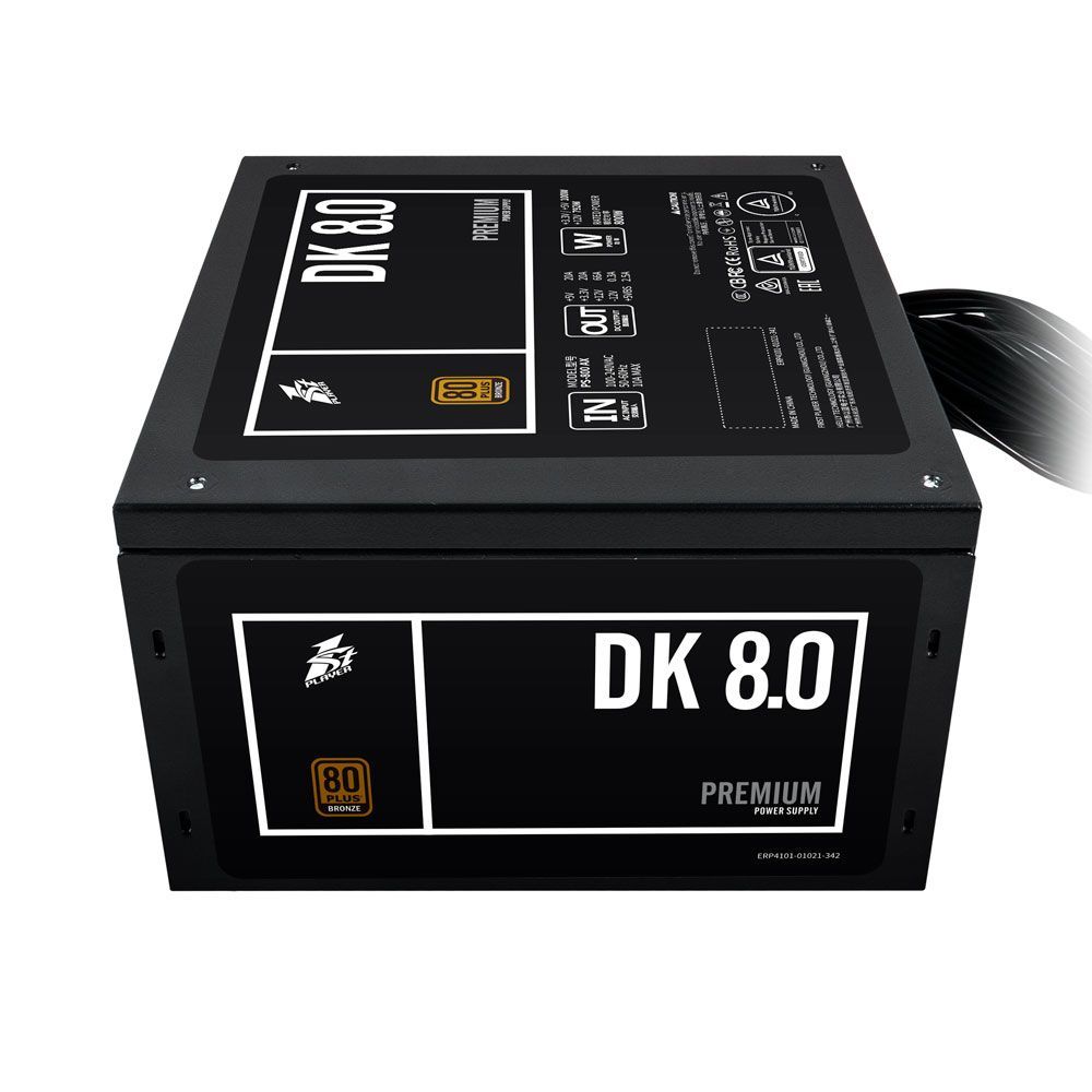 Блок питания компьютера 1STPLAYER DK PREMIUM 800W Bronze, 800 Вт ...