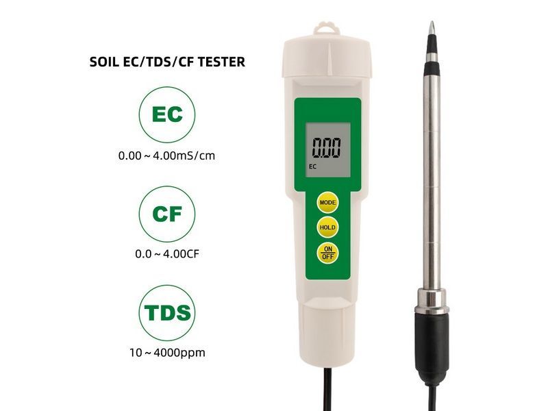 КондуктометрсвнешнимзондомEC-3185Soiltester