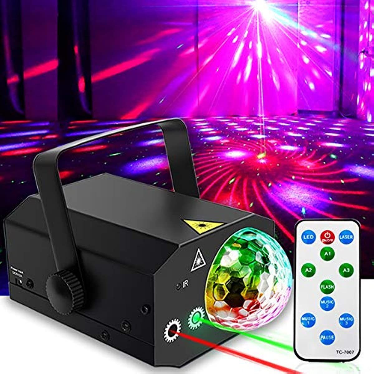 Лазерный проектор для дискотек. Проектор на празднике. DJ Disco Stage Lights 60. GOOLIGHT DJ. Купить Party Lights