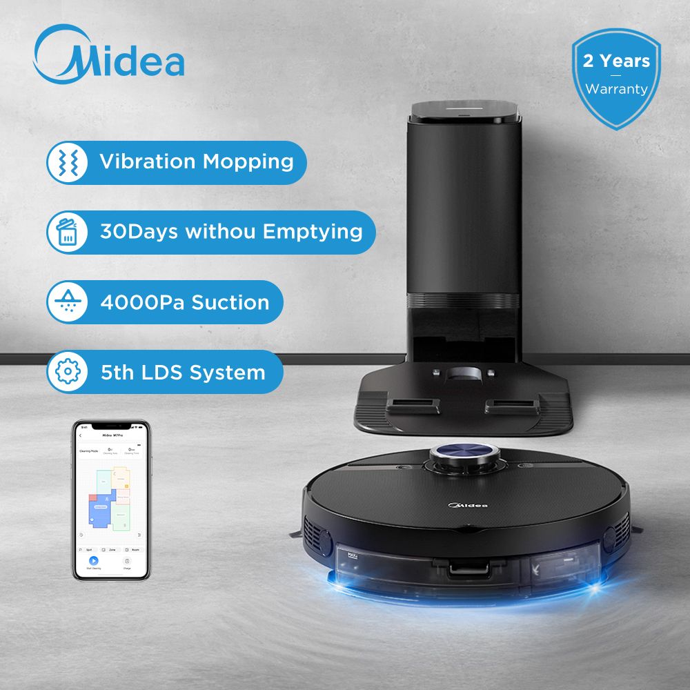 Робот-пылесос Midea S8+ Современное решение для уборки вашего дома