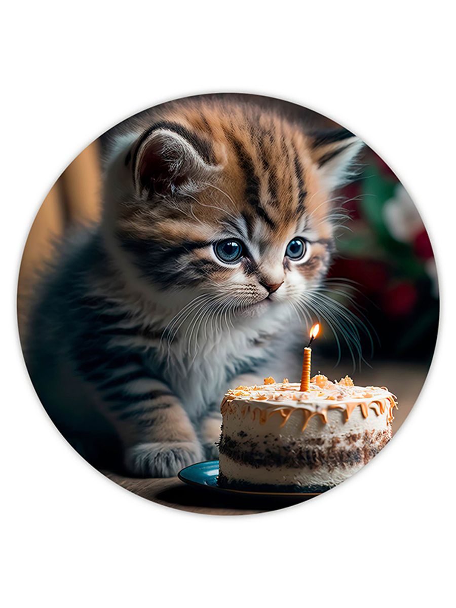 Котенок день рождения