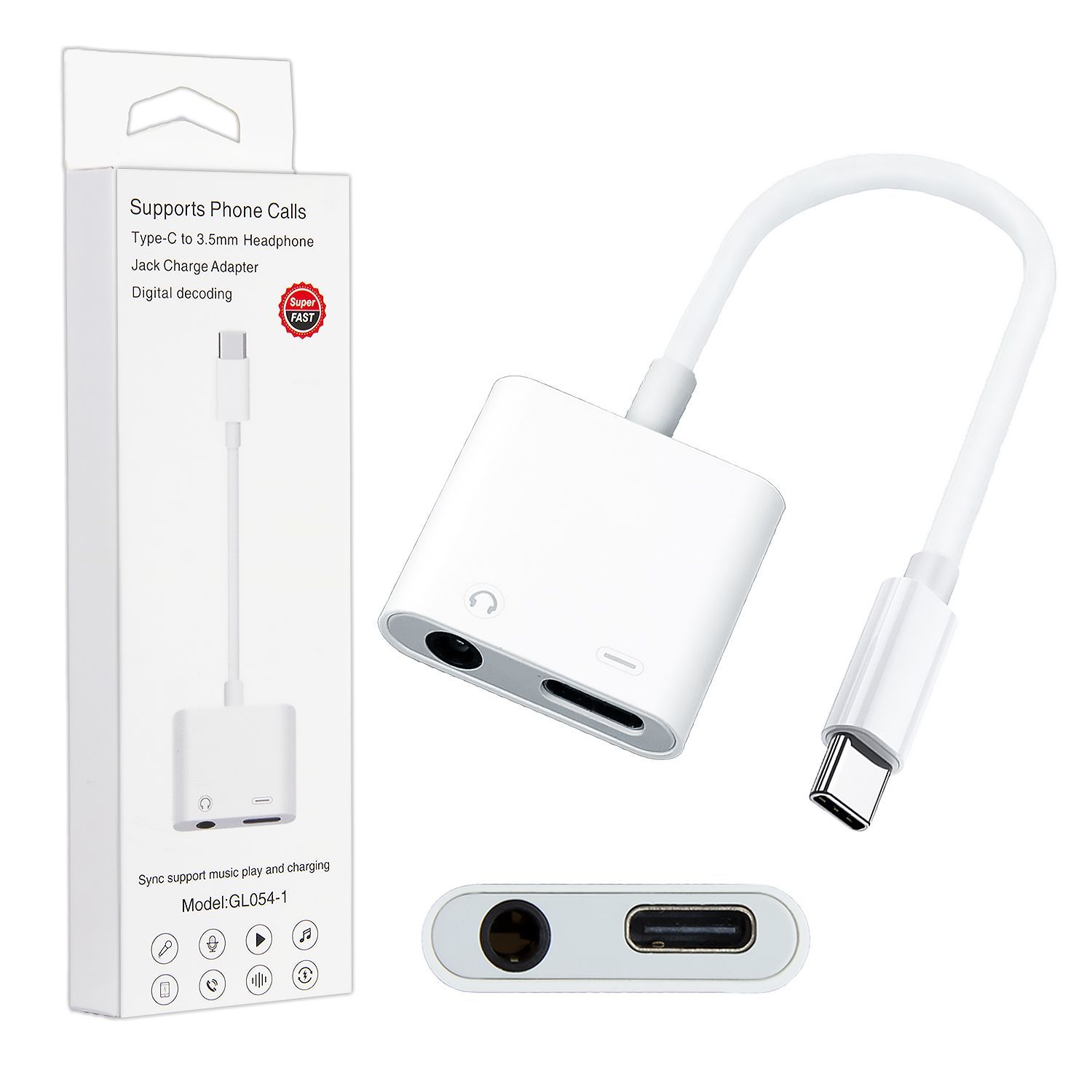 Переходник type c на 3.5 мм. Переходник IPH на 3.5mm l02( (работают без Bluetooth)