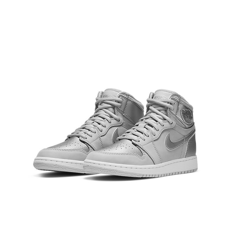 Nike silver jordan best sale