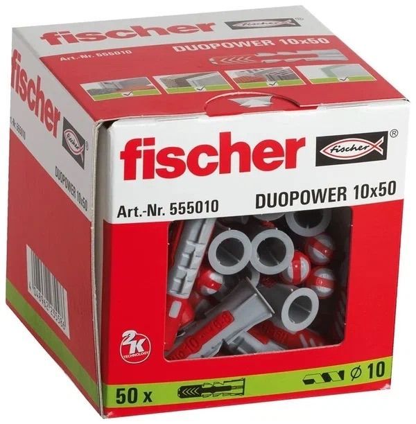 Fischer - крепежные системы Дюбель 10 мм x 50 мм 50 шт.