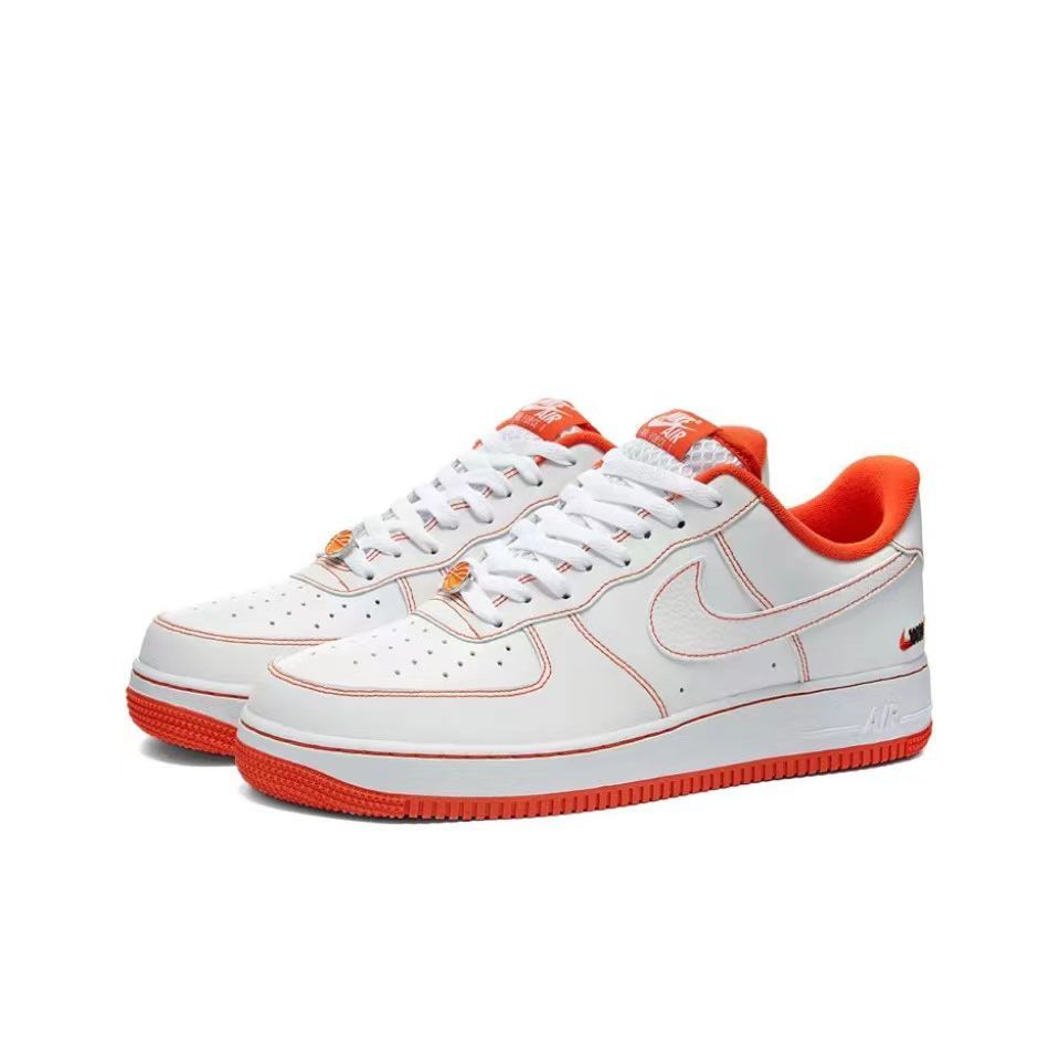 Nike air force 1 team orange best sale