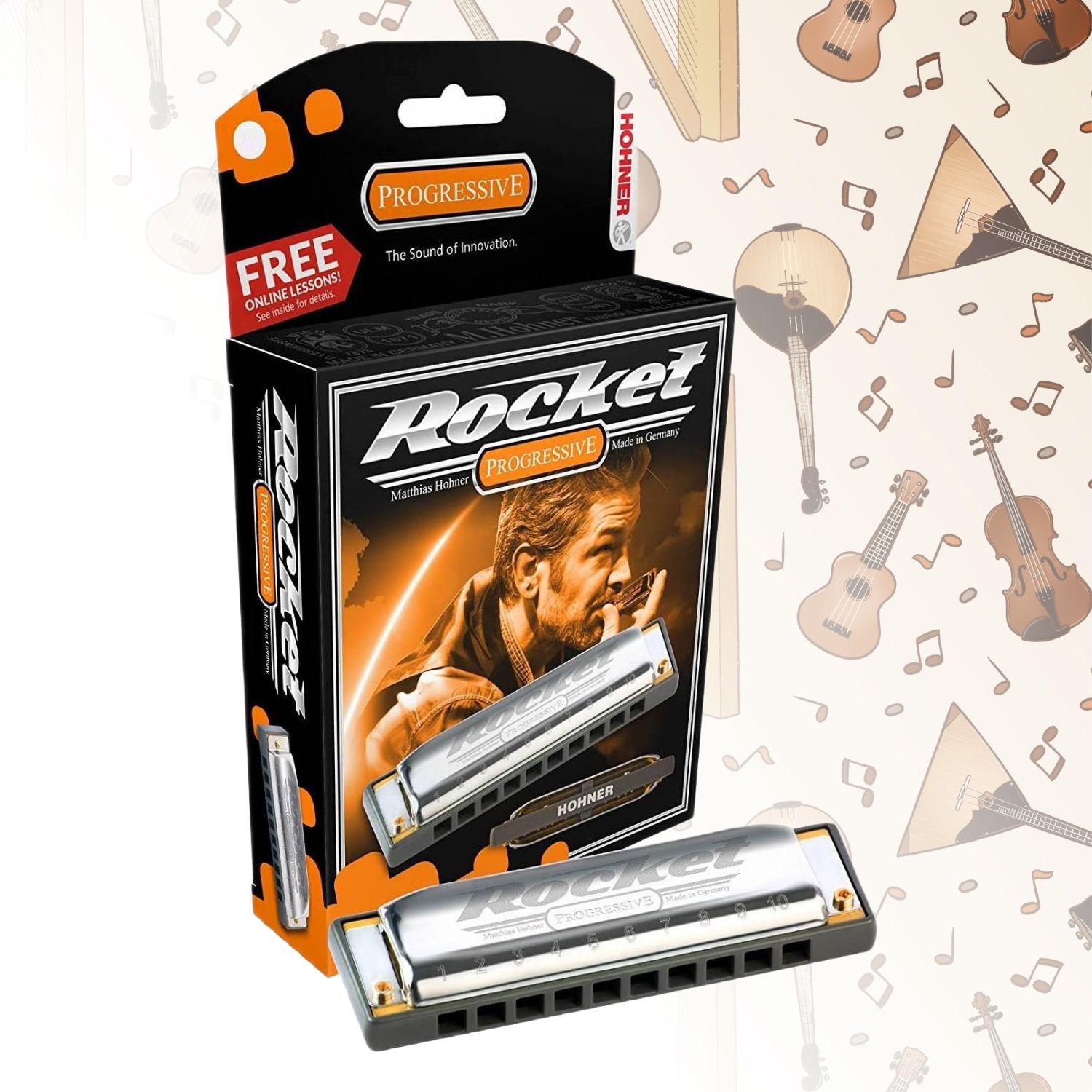 Губная гармоника диатоническая HOHNER Rocket 2013/20 C