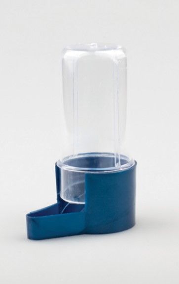 ВАКА Поилка для птиц для клетки с горизонтальными прутьями 100мл (4 шт.)