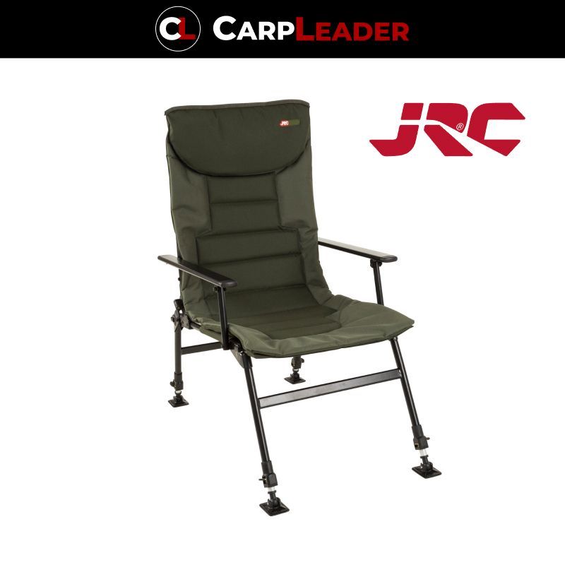 Карповое кресло JRC Defender Hi-Recliner Armchair складное рыболовное, фидерное с подлокотниками