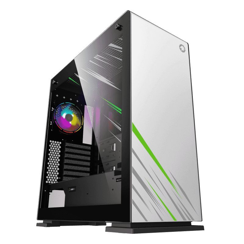 КорпусGameMaxVegaproWhiteбезБП(БелыйMidi-TowerE-ATX(330*305мм),ATX,Micro-ATX,Mini-ITXCPU170ммVGA360ммЗакаленноестеклоUSB3.0,1*120mmвент.)