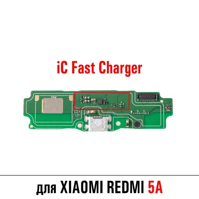 Шлейф для Xiaomi Redmi 5A плата системный разъем / микрофон