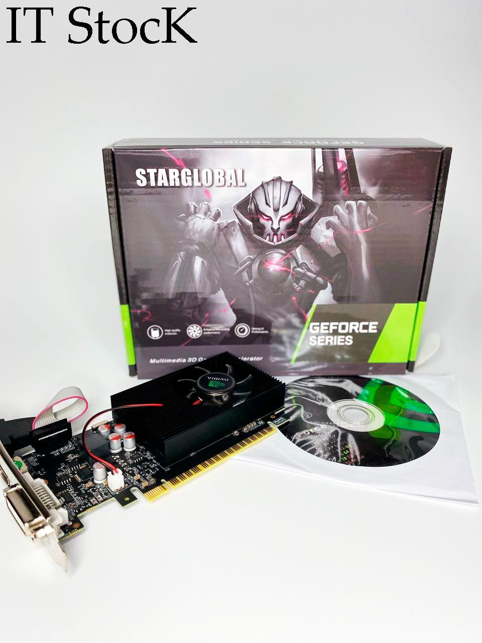 NVIDIA Видеокарта GeForce GT 730 GT730/4gb 4 ГБ (StarGlobal)