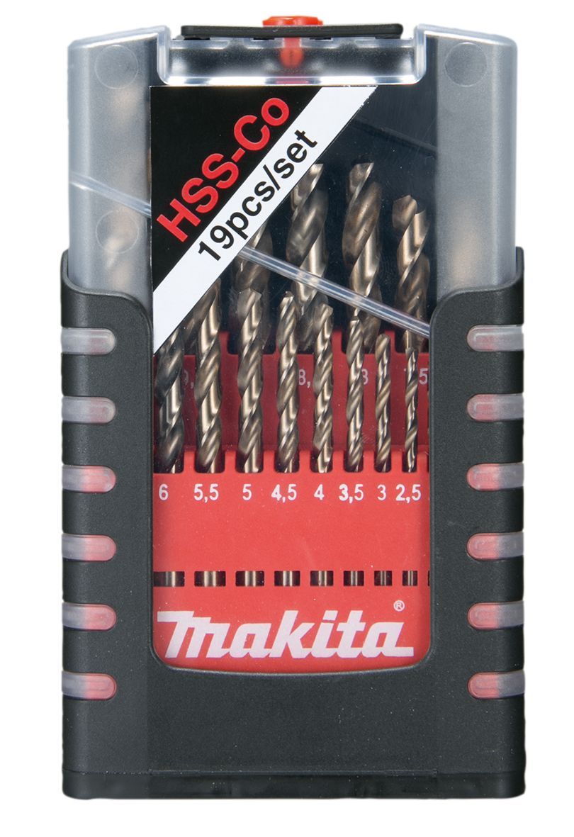 Makita d. Набор сверл по металлу HSS (19 штук) 1-10 мм Hilti. Набор сверл Макита. Набор свёрл по металлу Макита. Макита HSS-co (d-17407).