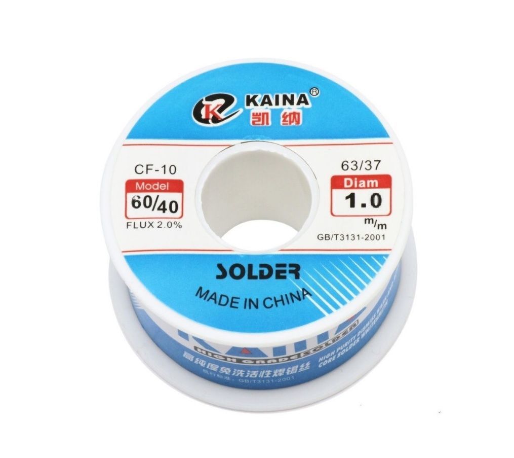 KAINA 60/40 solder wire 1.0mm 450g with CF-10 flux