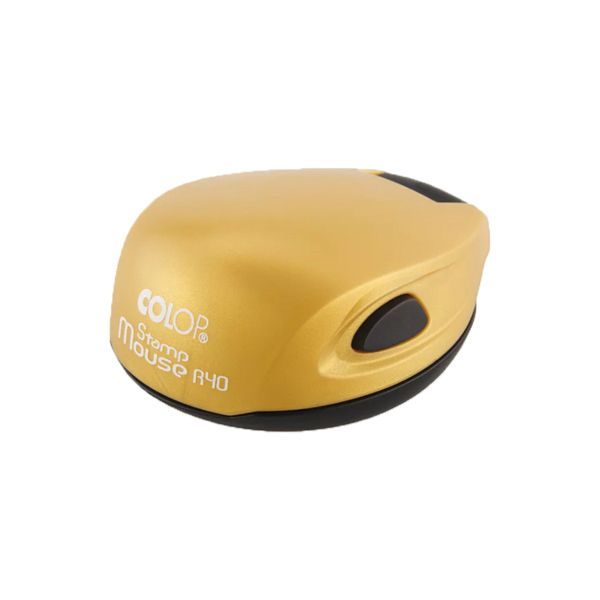 Оснастка для печати карманная Colop Stamp Mouse R40, цвет ЗОЛОТО