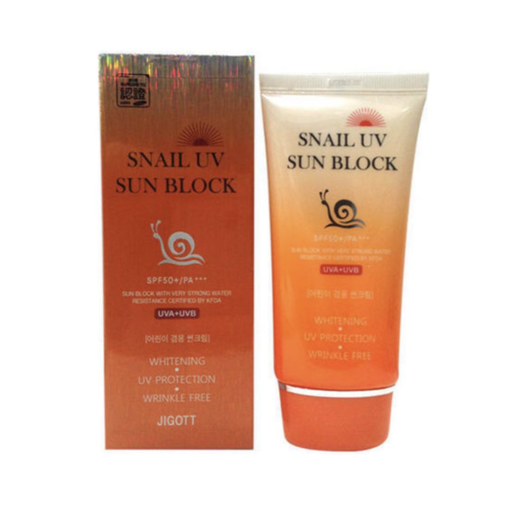 Крем jigott улитка. Jigott солнцезащитный крем с муцином улитки Snail UV Sun Blocks spf50+/pa+++ 50ml. Корейский солнцезащитный крем с муцином улитки SPF 50. Jigott Whitening UV Sun Block Cream spf50+/pa+++ солнцезащитный крем. Солнцезащитный крем Jigott spf50/pa улитка.