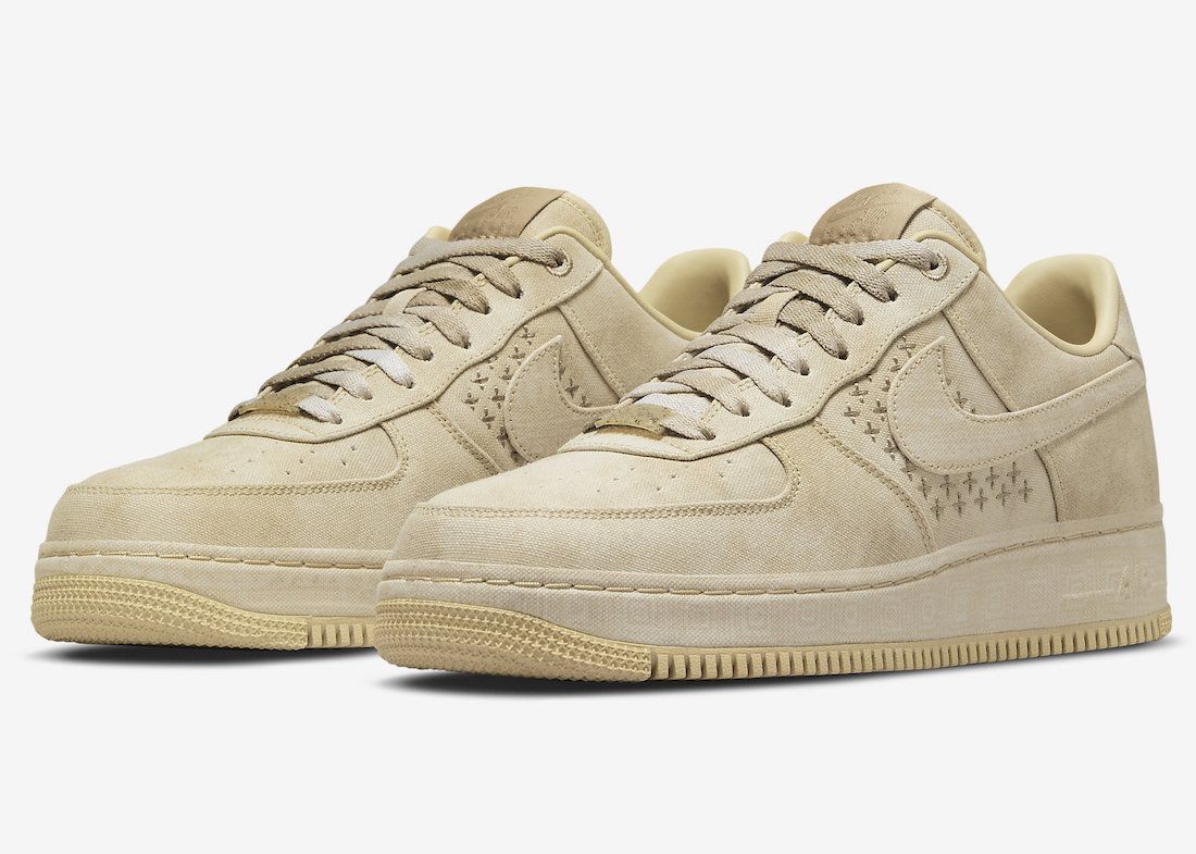 Air Force 1 07 Khaki/White