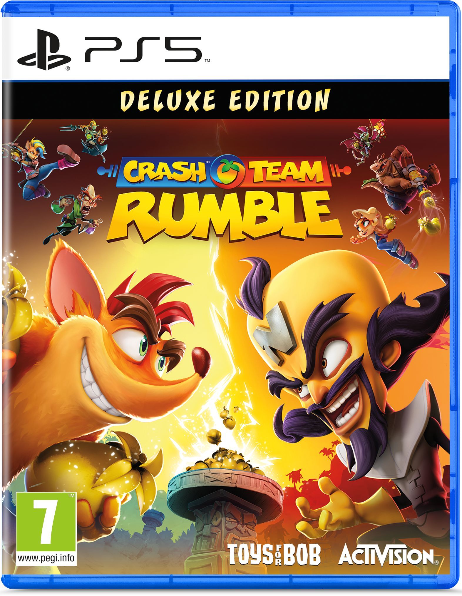 Игра Crash Team Rumble Deluxe Edition (PlayStation 5, Английская версия)  купить по низкой цене с доставкой в интернет-магазине OZON (1059577552)