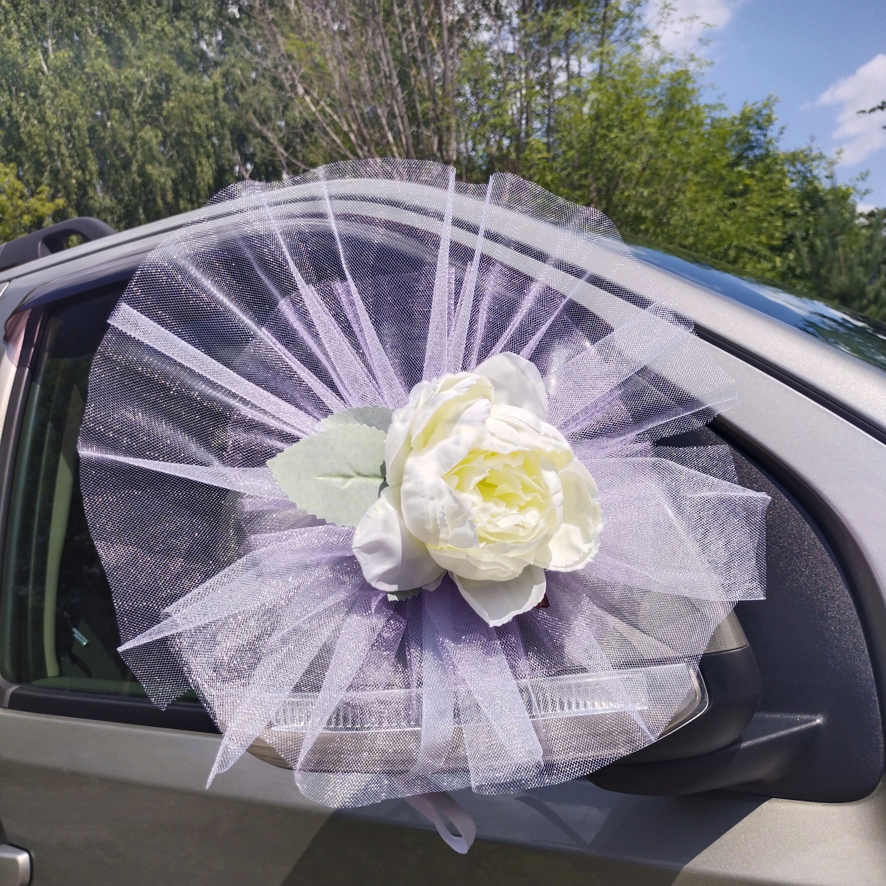 Ленты для машины на свадьбу