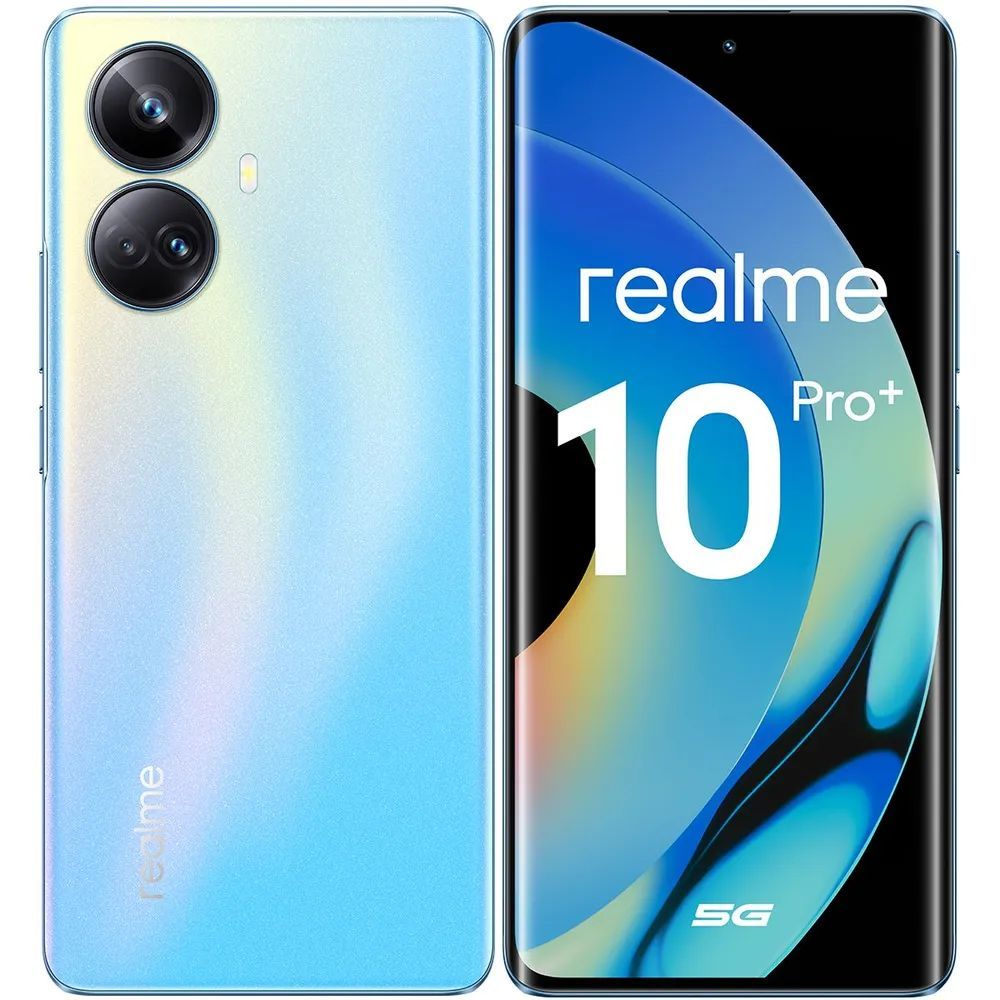 Смартфон realme 10 Pro Plus - купить по выгодной цене в интернет-магазине  OZON (1189149508)