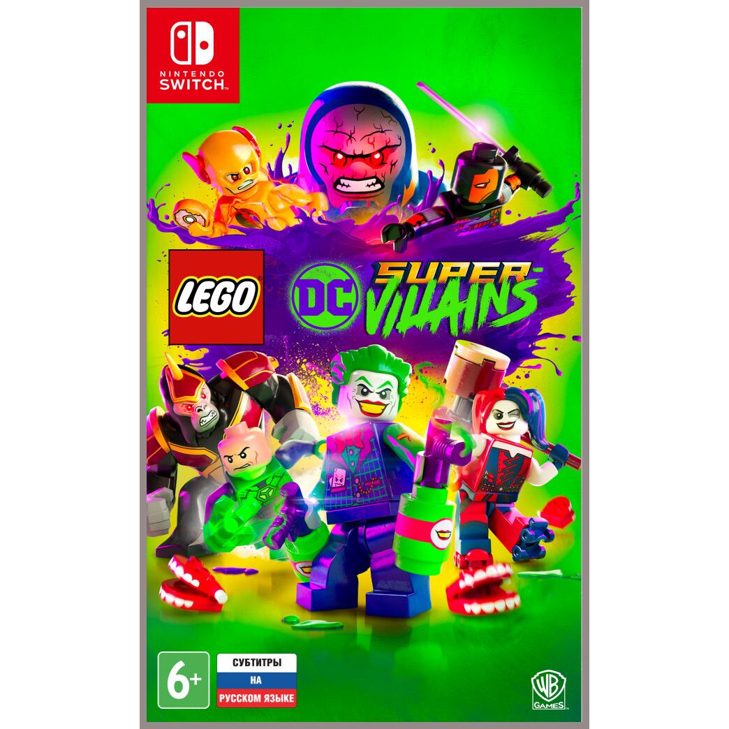 Игра LEGO СУПЕРЗЛОДЕИ DC (Nintendo Switch, Русские субтитры) купить по  низкой цене с доставкой в интернет-магазине OZON (1080023962)