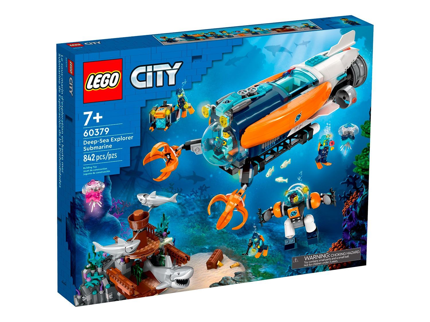 Lego City Подводные Приключения – купить в интернет-магазине OZON по низкой  цене