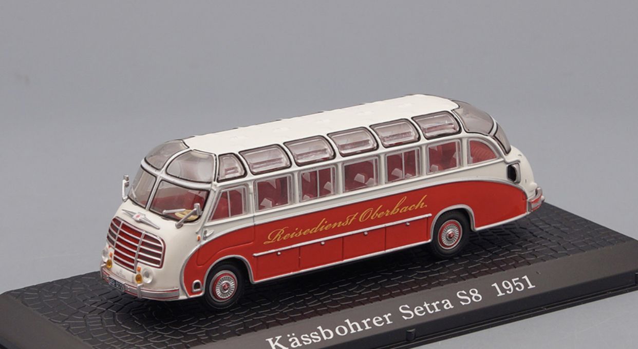 Коллекционная масштабная модель автомобиля SETRA Kassbohrer S8 (1951)  /масштаб 1:72 - купить с доставкой по выгодным ценам в интернет-магазине  OZON (1086254490)